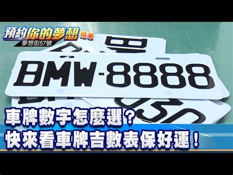 車牌英文吉凶|車牌英文選對旺財運